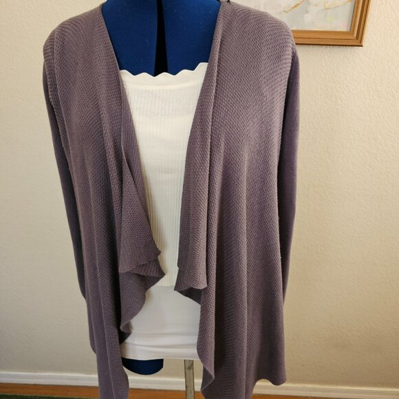 torrid grey cardigan - Picture 2 of 7